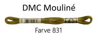 DMC Mouline Amagergarn farve 831